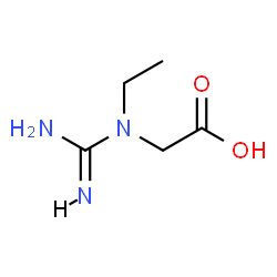 ChemSpider 2D Image | N-Carbamimidoyl-N-ethylglycine | C5H11N3O2