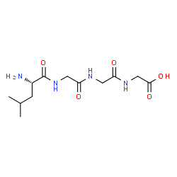 ChemSpider 2D Image | L-Leucylglycylglycylglycine | C12H22N4O5