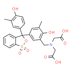 ChemSpider 2D Image | Semixylenol orange | C26H25NO9S
