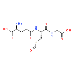 ChemSpider 2D Image | S-formylglutathione | C11H17N3O7S