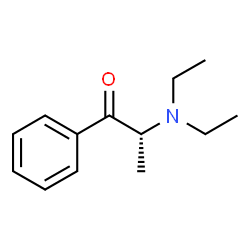 ChemSpider 2D Image | (R)-diethylpropion | C13H19NO