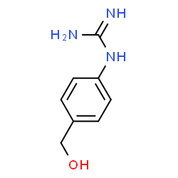 ChemSpider 2D Image | 1-[4-(Hydroxymethyl)phenyl]guanidine | C8H11N3O
