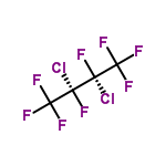 InChI=1/C4Cl2F8/c5-1(7,3(9,10)11)2(6,8)4(12,13)14/t1-,2-/m1/s1