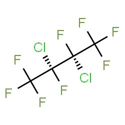 ChemSpider 2D Image | (2R,3R)-2,3-Dichloro-1,1,1,2,3,4,4,4-octafluorobutane | C4Cl2F8