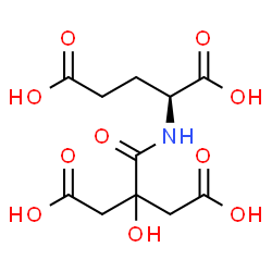ChemSpider 2D Image | beta-Citrylglutamic acid | C11H15NO10