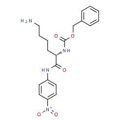 ChemSpider 2D Image | N~2~-[(Benzyloxy)carbonyl]-N-(4-nitrophenyl)-L-lysinamide | C20H24N4O5