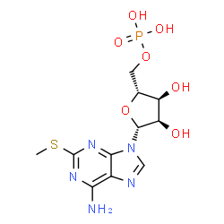 ChemSpider 2D Image | 2MeSAMP | C11H16N5O7PS