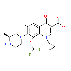 ChemSpider 2D Image | Cadrofloxacin | C19H20F3N3O4