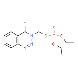 ChemSpider 2D Image | Azinphos-ethyl | C12H16N3O3PS2