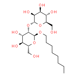 ChemSpider 2D Image | Octyl 2-O-alpha-D-mannopyranosyl-alpha-D-mannopyranoside | C20H38O11