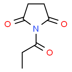 ChemSpider 2D Image | N-Propionyl succinimide | C7H9NO3