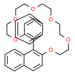 ChemSpider 2D Image | 8,9,11,12,14,15,17,18,20,21-Decahydrodinaphtho[2,1-q:1',2'-s][1,4,7,10,13,16]hexaoxacycloicosine | C30H32O6