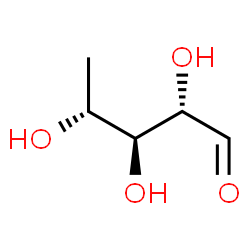 ChemSpider 2D Image | 5-Deoxy-D-lyxose | C5H10O4