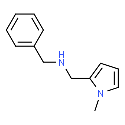 ChemSpider 2D Image | benzyl[(1-methyl-1H-pyrrol-2-yl)methyl]amine | C13H16N2