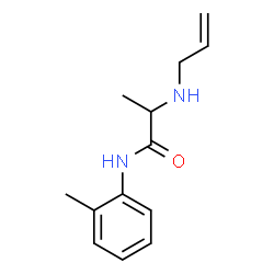 ChemSpider 2D Image | N~2~-Allyl-N-(2-methylphenyl)alaninamide | C13H18N2O