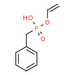 ChemSpider 2D Image | Vinyl hydrogen benzylphosphonate | C9H11O3P