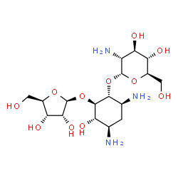 ChemSpider 2D Image | 5-Ribosylparomamine | C17H33N3O11