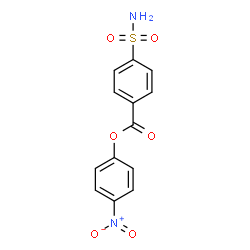 ChemSpider 2D Image | 4-Nitrophenyl 4-sulfamoylbenzoate | C13H10N2O6S