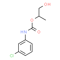 ChemSpider 2D Image | 1-Hydroxy-2-propanyl (3-chlorophenyl)carbamate | C10H12ClNO3