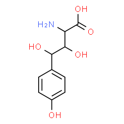 ChemSpider 2D Image | 4-Hydroxy-4-(4-hydroxyphenyl)threonine | C10H13NO5