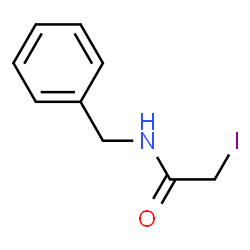 ChemSpider 2D Image | N-Benzyl-2-iodoacetamide | C9H10INO