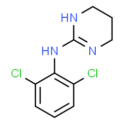 ChemSpider 2D Image | N-(2,6-Dichlorophenyl)-1,4,5,6-tetrahydro-2-pyrimidinamine | C10H11Cl2N3