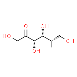 ChemSpider 2D Image | 5-Deoxy-5-fluoro-L-sorbose | C6H11FO5