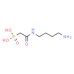 ChemSpider 2D Image | N-(Phosphonoacetyl)-Putrescine | C6H15N2O4P