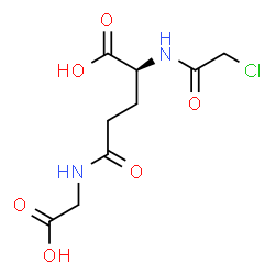 ChemSpider 2D Image | N-(Chloroacetyl)-L-gamma-glutamylglycine | C9H13ClN2O6