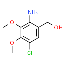 ChemSpider 2D Image | (2-Amino-5-chloro-3,4-dimethoxyphenyl)methanol | C9H12ClNO3