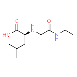 ChemSpider 2D Image | N-[2-(Ethylamino)-2-oxoethyl]-L-leucine | C10H20N2O3
