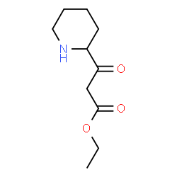 ChemSpider 2D Image | Ethyl-2-Piperidinoyl-acetate | C10H17NO3