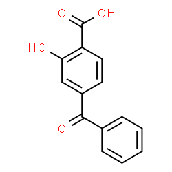 ChemSpider 2D Image | p-Benzoylsalicylic acid | C14H10O4