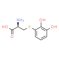 ChemSpider 2D Image | S-(2,3-Dihydroxyphenyl)-L-cysteine | C9H11NO4S