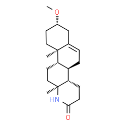 ChemSpider 2D Image | (4aS,4bR,8S,10aR,10bS,12aS)-8-Methoxy-10a,12a-dimethyl-3,4,4a,4b,5,7,8,9,10,10a,10b,11,12,12a-tetradecahydronaphtho[2,1-f]quinolin-2(1H)-one | C20H31NO2