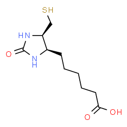 ChemSpider 2D Image | 9-mercaptodethiobiotin | C10H18N2O3S
