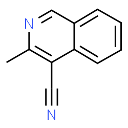 ChemSpider 2D Image | 4-cyano-3-methylisoquinoline | C11H8N2