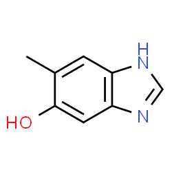 ChemSpider 2D Image | 6-Methyl-1H-benzimidazol-5-ol | C8H8N2O