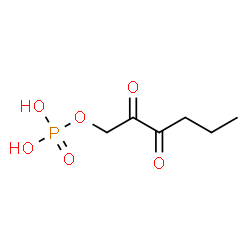 ChemSpider 2D Image | 2,3-Dioxohexyl dihydrogen phosphate | C6H11O6P