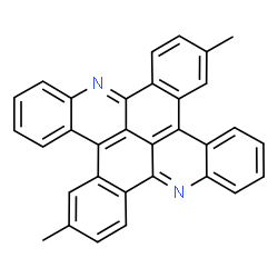 ChemSpider 2D Image | 6,15-Dimethyltribenzo[c,f,j]naphtho[1,2,3,4-lmn][2,7]phenanthroline | C32H20N2