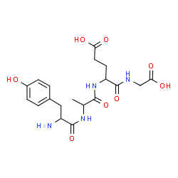 ChemSpider 2D Image | tyr-ala-glu-gly | C19H26N4O8