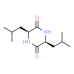 ChemSpider 2D Image | Cyclo(leucylleucine) | C12H22N2O2