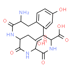 ChemSpider 2D Image | tyr-ser-ser-val | C20H30N4O8