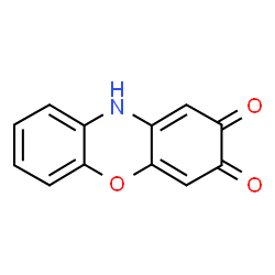 ChemSpider 2D Image | 3H-Phenoxazine-2,3(10H)-dione | C12H7NO3