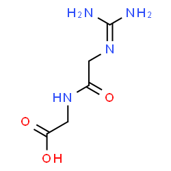 ChemSpider 2D Image | N-Carbamimidoylglycylglycine | C5H10N4O3
