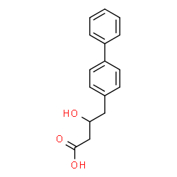 ChemSpider 2D Image | 4-(4-Biphenylyl)-3-hydroxybutanoic acid | C16H16O3