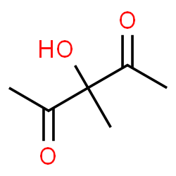 ChemSpider 2D Image | 3-Hydroxy-3-methyl-2,4-pentanedione | C6H10O3