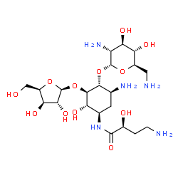 ChemSpider 2D Image | 285798GUS5 | C21H41N5O12
