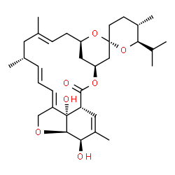 ChemSpider 2D Image | milbemycin D | C33H48O7