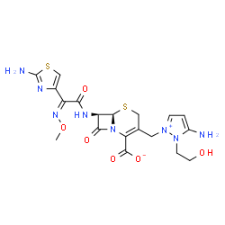 ChemSpider 2D Image | Cefoselis | C19H22N8O6S2